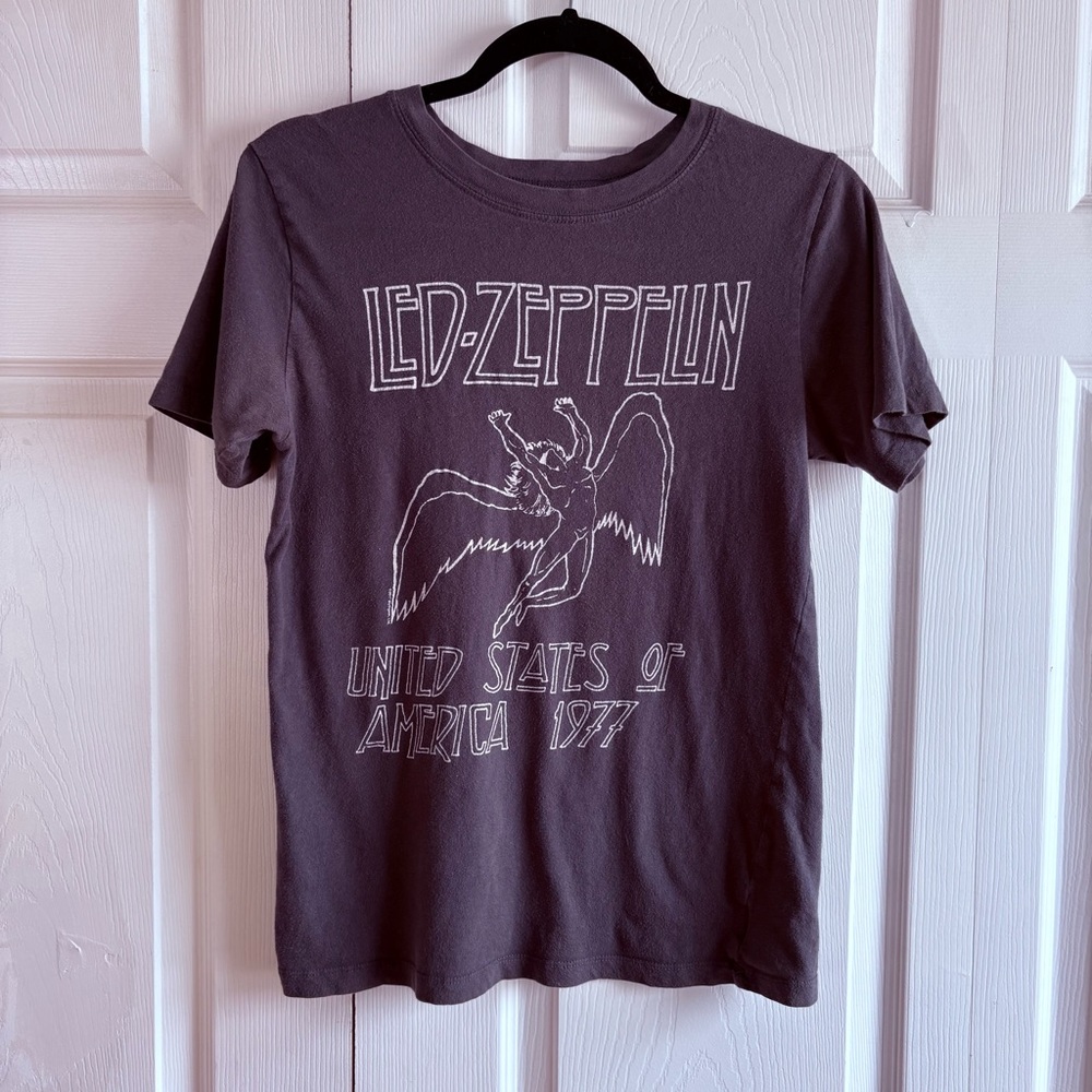 Led Zeppelin Icarus Graphic Band TShirt Grunge‎ United States of America 1977 M